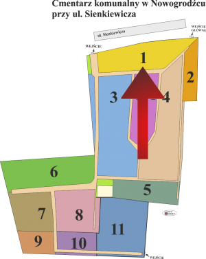 Brak mapy sektorowej