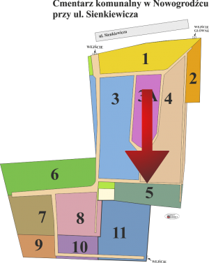 Brak mapy sektorowej