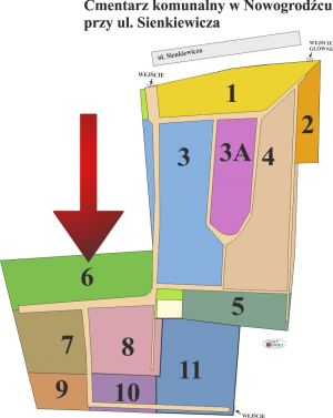 Brak mapy sektorowej