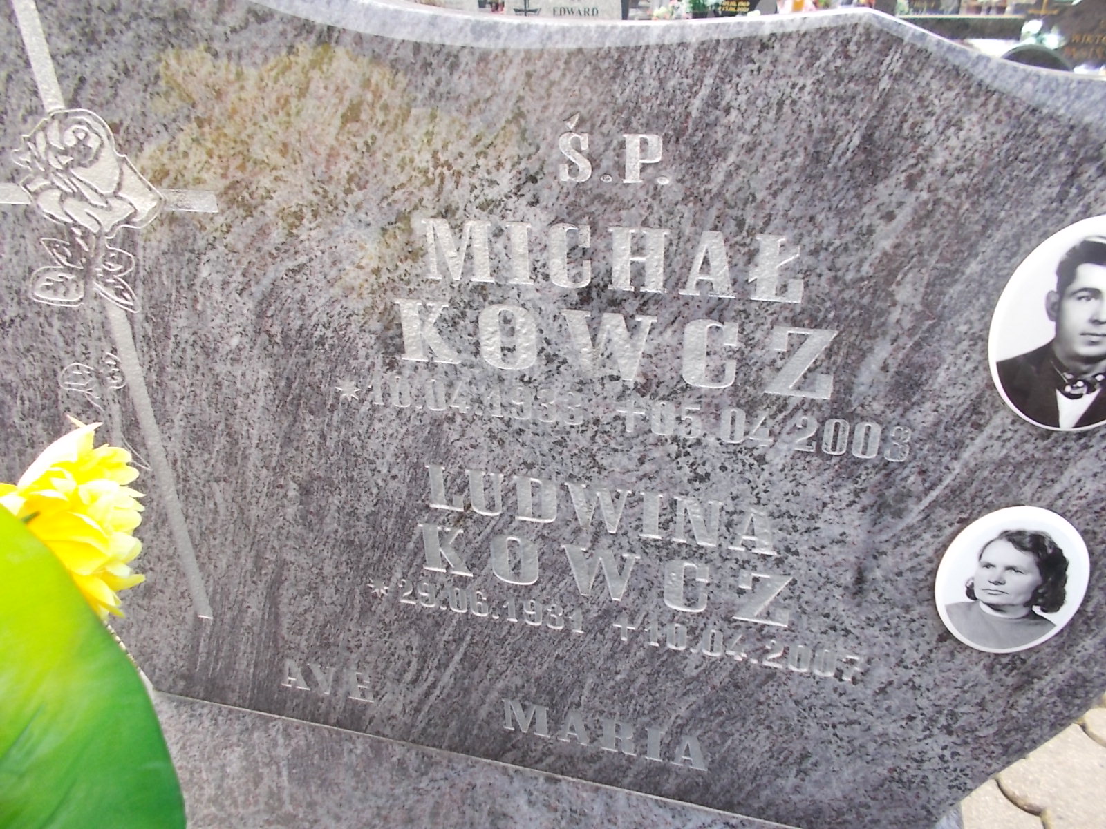 Michał Kowcz wzor37 - Grobonet - Wyszukiwarka osób pochowanych