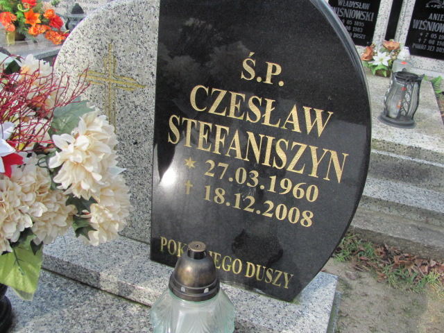 Czesław Stefaniszyn wzor37 - Grobonet - Wyszukiwarka osób pochowanych