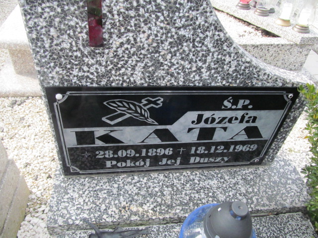 Józefa Kata wzor37 - Grobonet - Wyszukiwarka osób pochowanych