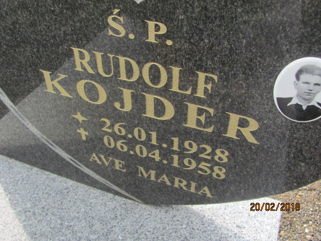 Rudolf Kojder wzor37 - Grobonet - Wyszukiwarka osób pochowanych
