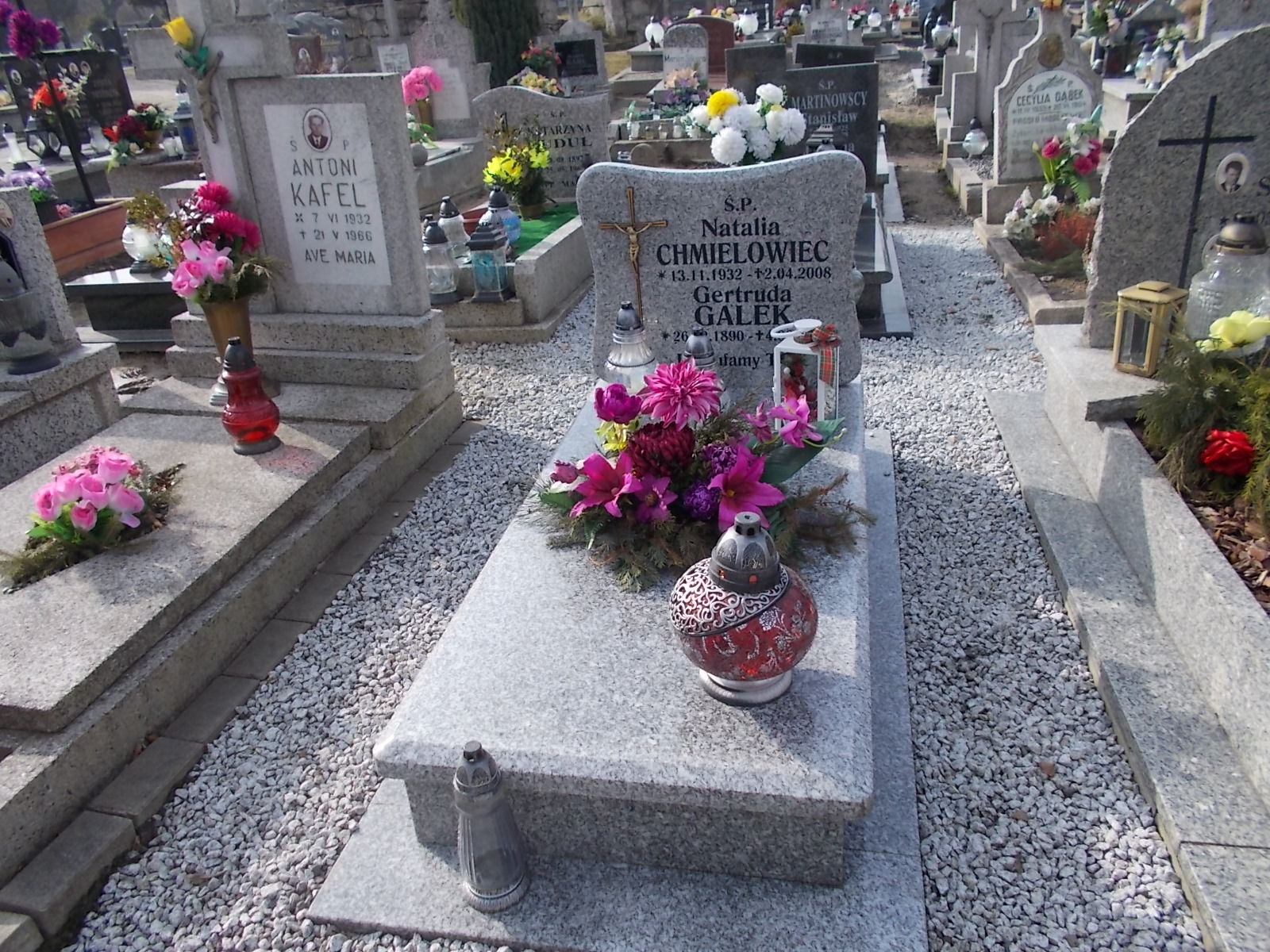 Grób Natalia Chmielowiec