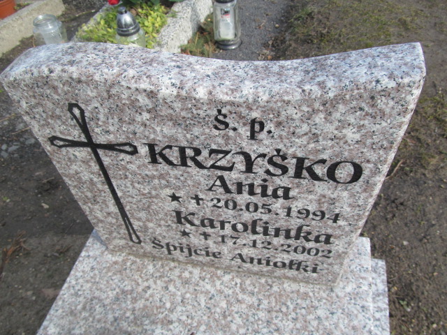 Karolina Krzyśko wzor37 - Grobonet - Wyszukiwarka osób pochowanych