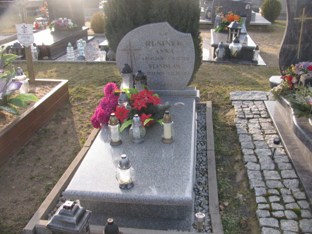 Grób Stanisław Rusinek